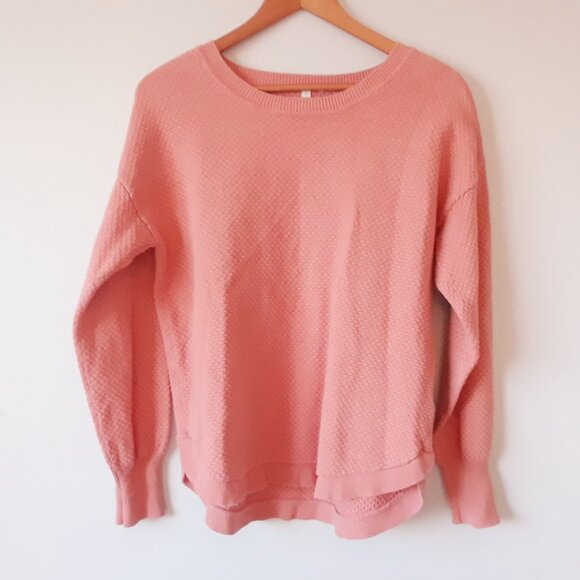 Matty M 100% Cotton Coral Pink Top Size L Anthropologie - Picture 1 of 7
